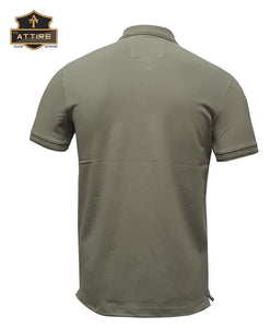 MEN'S POLO T-SHIRT - PLAIN / SOLID - COTTON / LYCRA