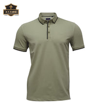 Load image into Gallery viewer, MEN&#39;S POLO T-SHIRT - PLAIN / SOLID - COTTON / LYCRA
