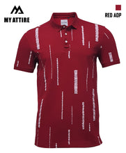 Load image into Gallery viewer, MENS FASHION LYCRA POLO T-SHIRT
