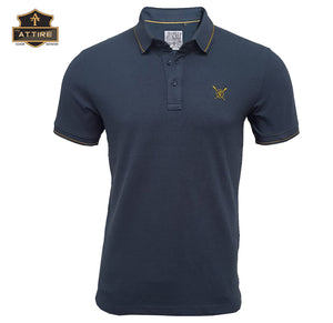 MEN'S POLO T-SHIRT - PLAIN / SOLID