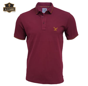 MEN'S POLO T-SHIRT - PLAIN / SOLID