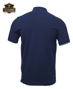 MEN'S POLO T-SHIRT - PLAIN / SOLID - COTTON / LYCRA