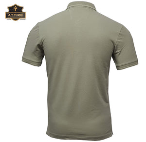 MEN'S POLO T-SHIRT - PLAIN / SOLID - COTTON / LYCRA