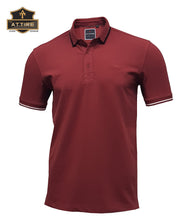 Load image into Gallery viewer, MEN&#39;S POLO T-SHIRT - PLAIN / SOLID - COTTON / LYCRA
