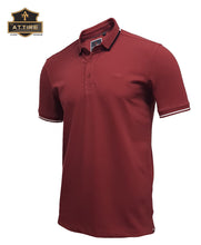 Load image into Gallery viewer, MEN&#39;S POLO T-SHIRT - PLAIN / SOLID - COTTON / LYCRA
