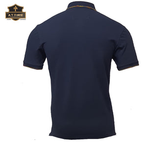 MEN'S POLO T-SHIRT - PLAIN / SOLID - COTTON / LYCRA