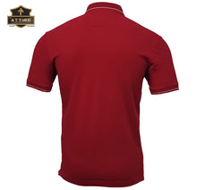 Load image into Gallery viewer, MEN&#39;S POLO T-SHIRT - PLAIN / SOLID - COTTON / LYCRA
